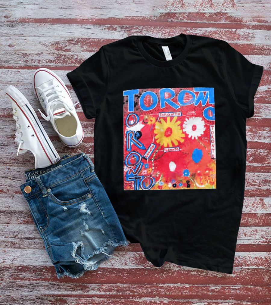 Dylan Cease Ago X Cease Eve Toronto Vibrant Floral T-Shirt