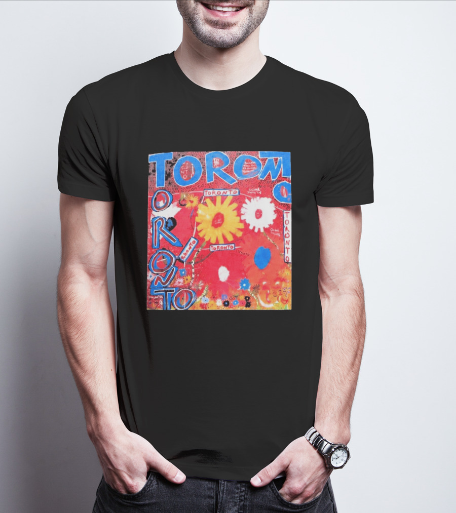 Dylan Cease Ago X Cease Eve Toronto Vibrant Floral T-Shirt