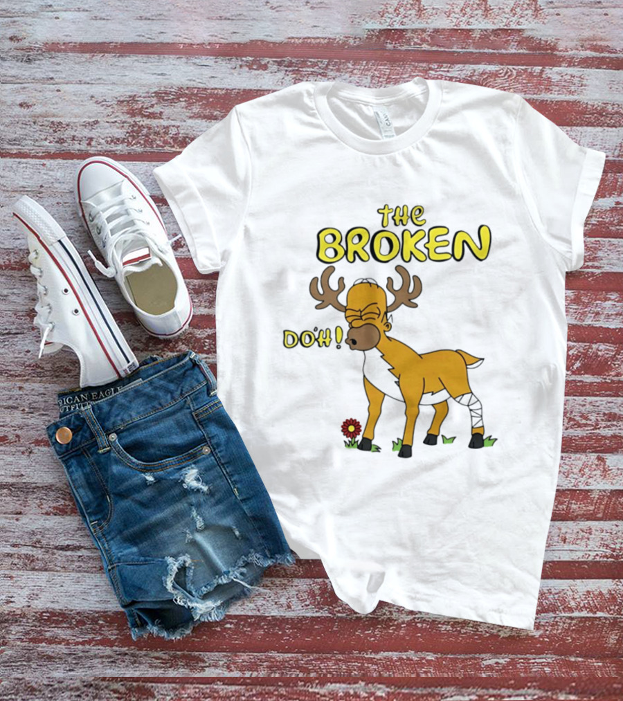 The Broken Doh Deer Homer Simpson The Simpsons T-Shirt