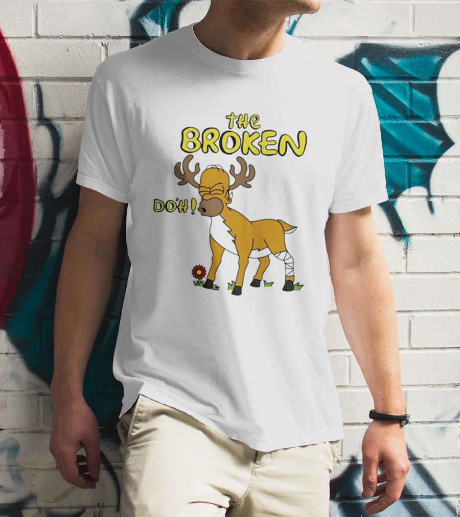 The Broken Doh Deer Homer Simpson The Simpsons T-Shirt
