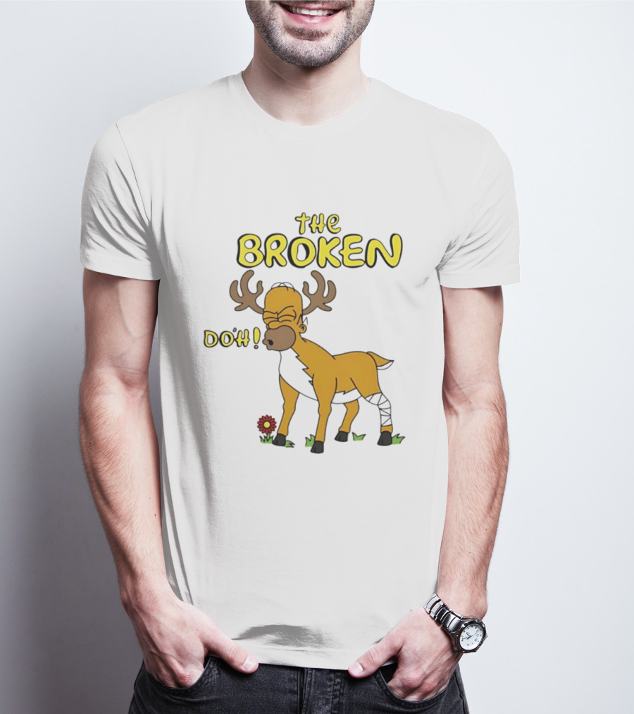 The Broken Doh Deer Homer Simpson The Simpsons T-Shirt