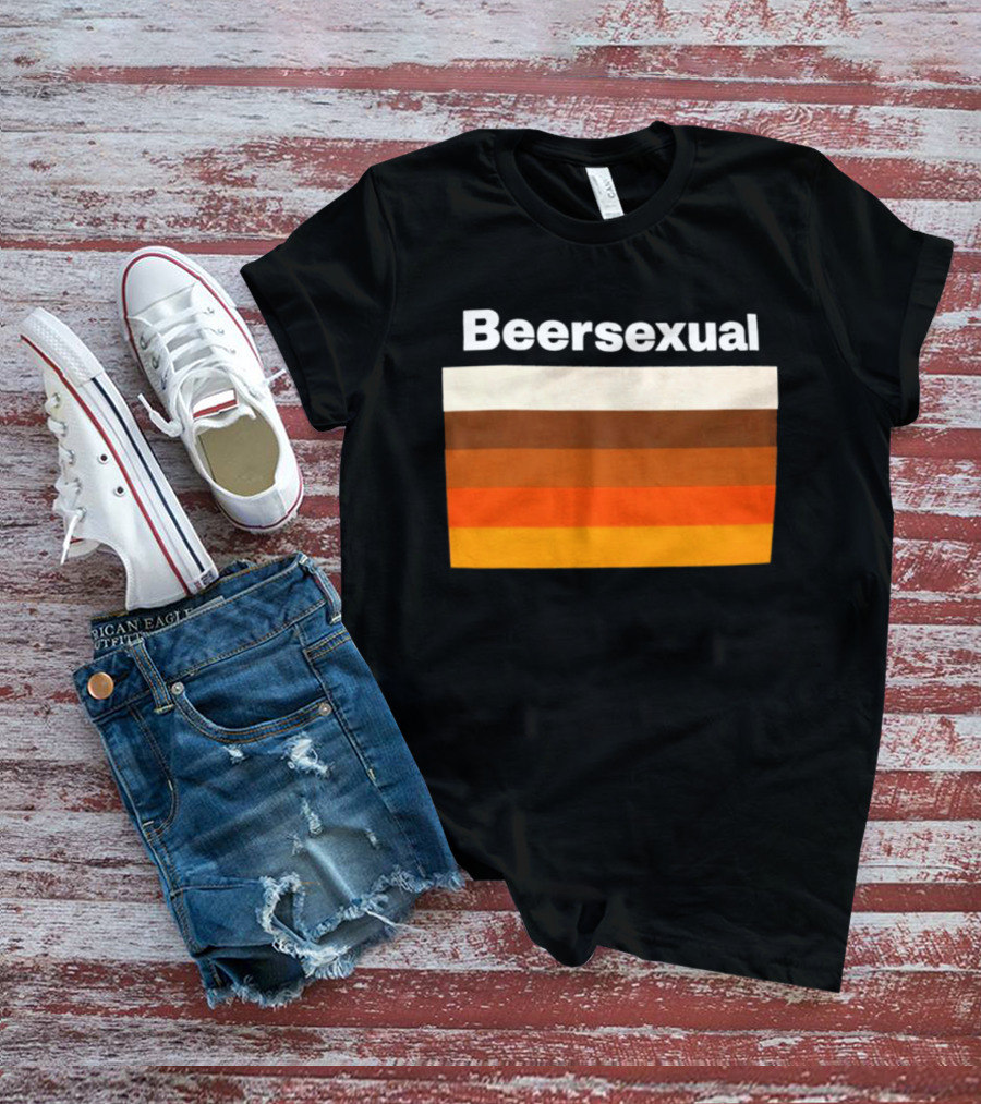 Bearsexual Pride Bear Flag Style LGBTQ+ T-Shirt