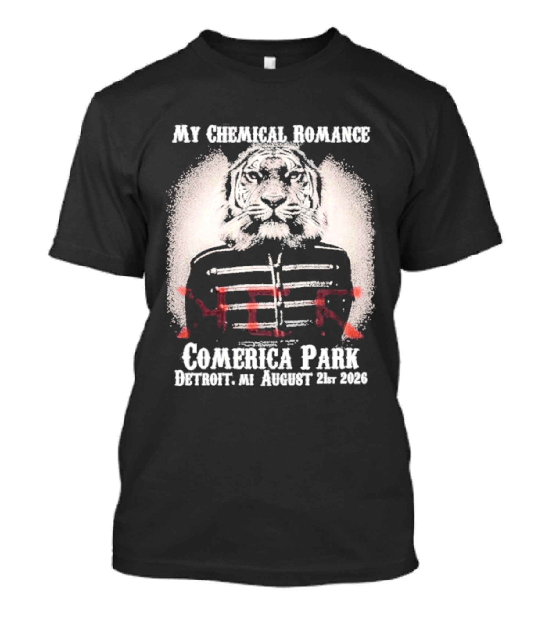 My Chemical Romance MCR Comerica Park Detroit MI August 21 2026 T-Shirt