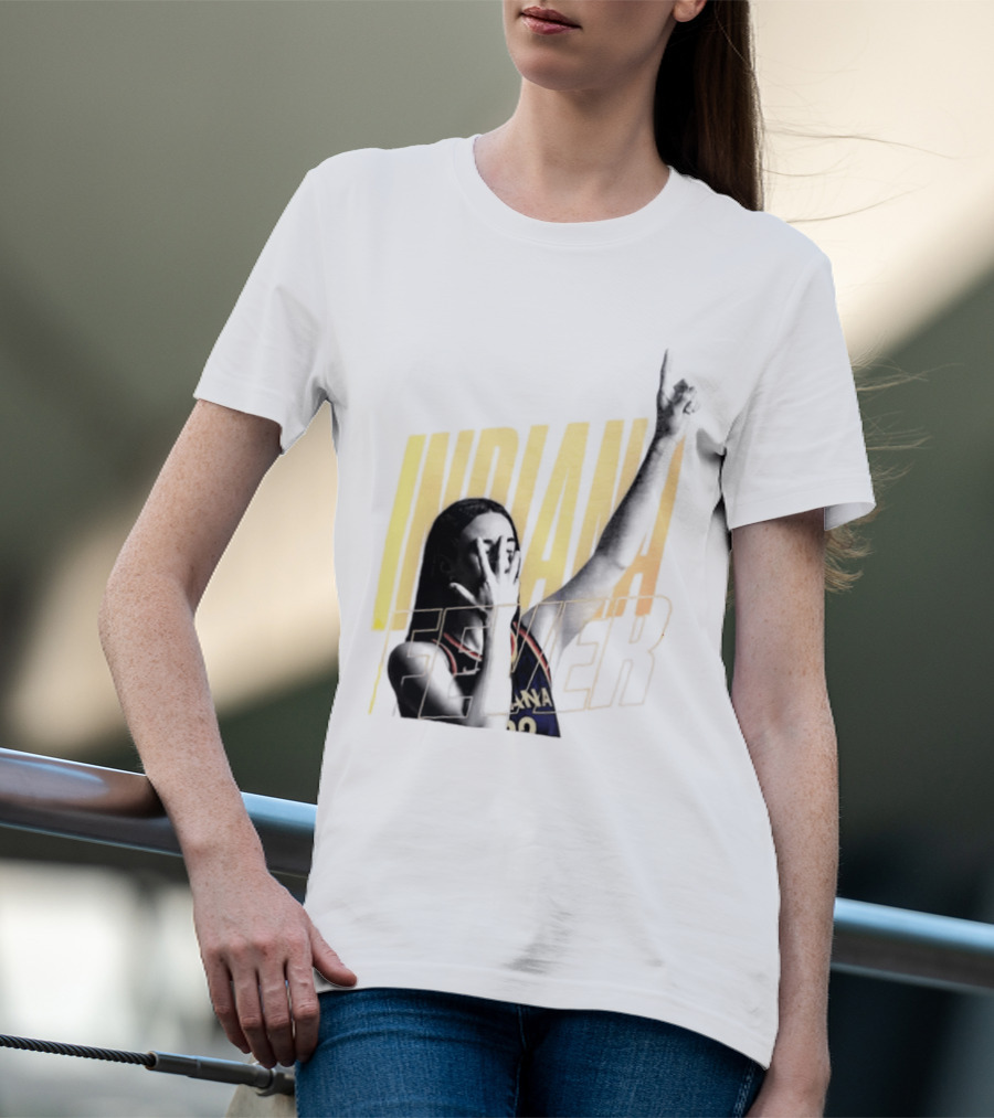 Indiana Fever Caitlin Clark Pointing Indiana Player Gesture T-Shirt