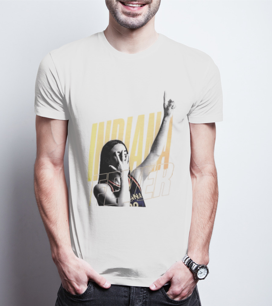 Indiana Fever Caitlin Clark Pointing Indiana Player Gesture T-Shirt