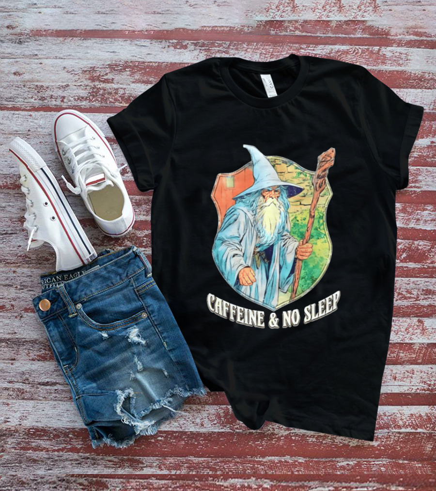Wizard Caffeine & No Sleep T-Shirt