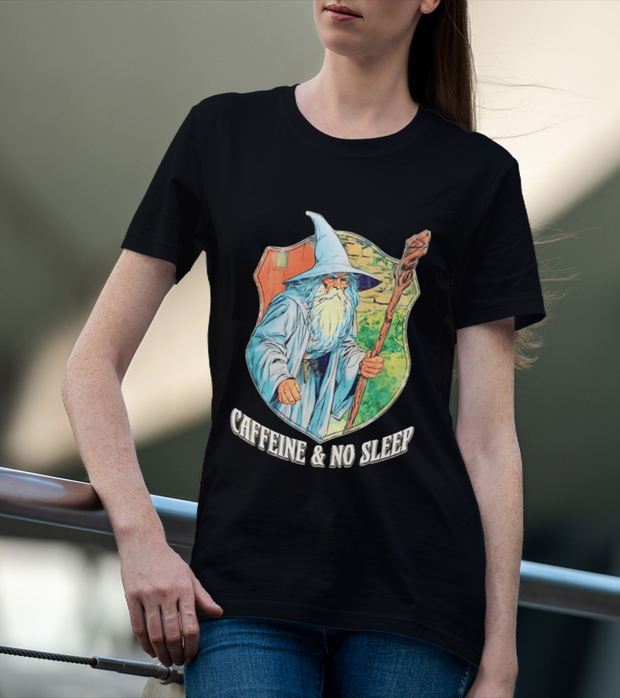 Wizard Caffeine & No Sleep T-Shirt