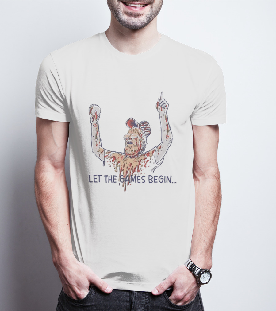 Let The Games Begin Buffalo Bills Football Fan Celebration T-Shirt
