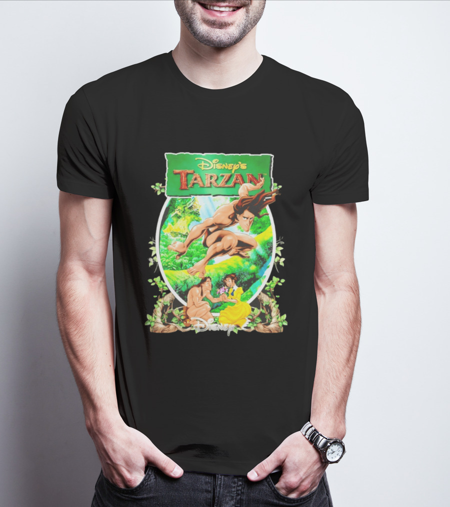 Disney's Tarzan Jungle Adventure Jane Animation Scene T-Shirt