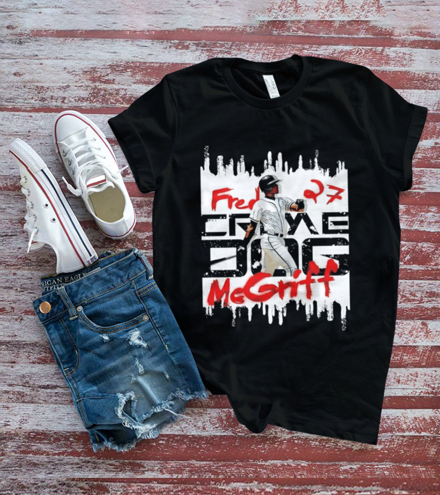 Fred McGriff 27 Atlanta Braves Baseball Player T-Shirt