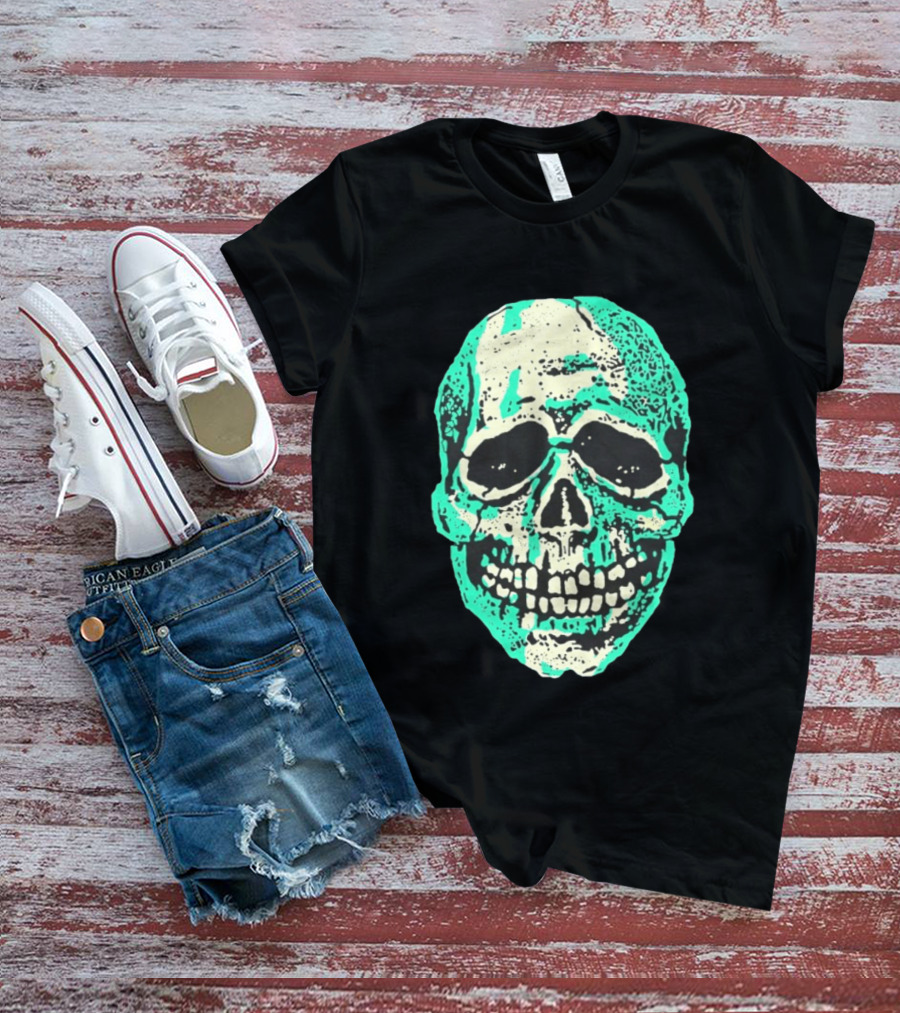 Halloween Trio Skull Spooky Gothic T-Shirt