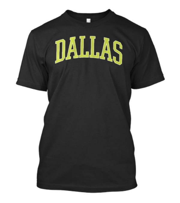 Jessica Shepard 32 Dallas Wings 2026 WNBA Shirsey Name And Number 2 Sided Dallas Arch T-Shirt