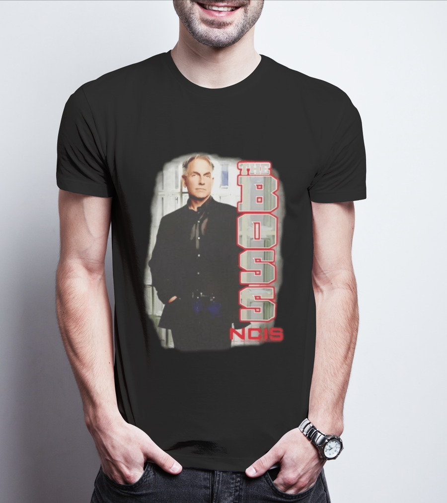 Mark Harmon The Boss NCIS Leroy Jethro Gibbs T-Shirt
