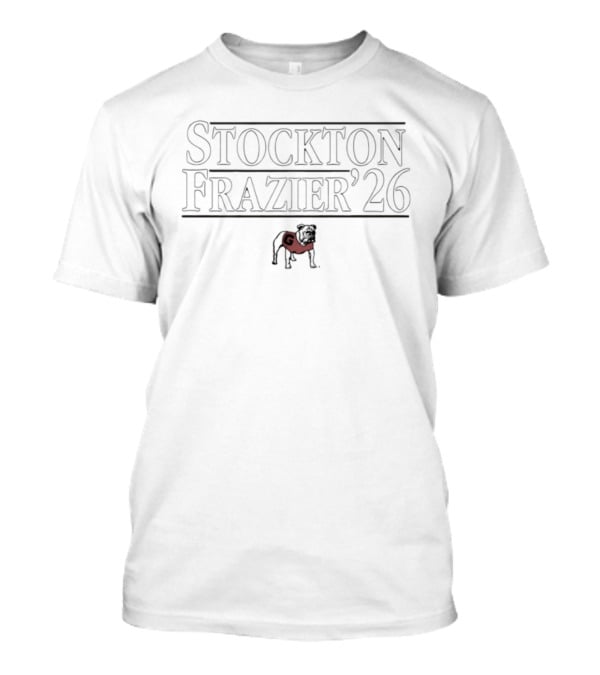 Stockton Frazier '26 Georgia Bulldogs Football T-Shirt