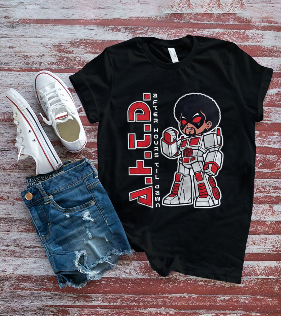 The Weeknd A.F.T.D. After Hours Til Dawn 2026 Asia Tour Tokyo Japan Gundam Pop Up T-Shirt
