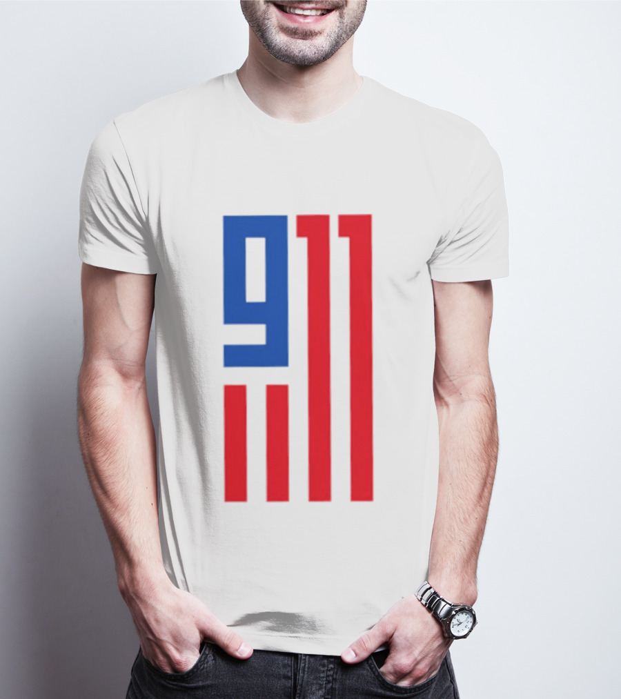 9/11 American Flag USA Patriotic September 11 T-Shirt