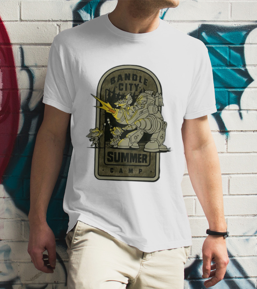 Bandle City Summer Camp League Of Legends Character Battle Scene T-Shirt