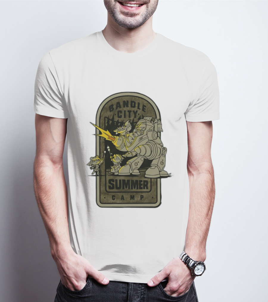 Bandle City Summer Camp League Of Legends Character Battle Scene T-Shirt