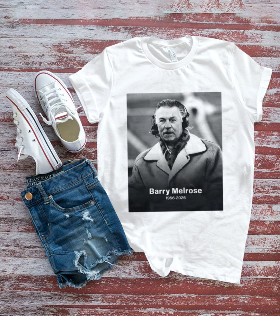 Barry Melrose NHL Player Coach And Analyst 1956 2026 T-Shirt