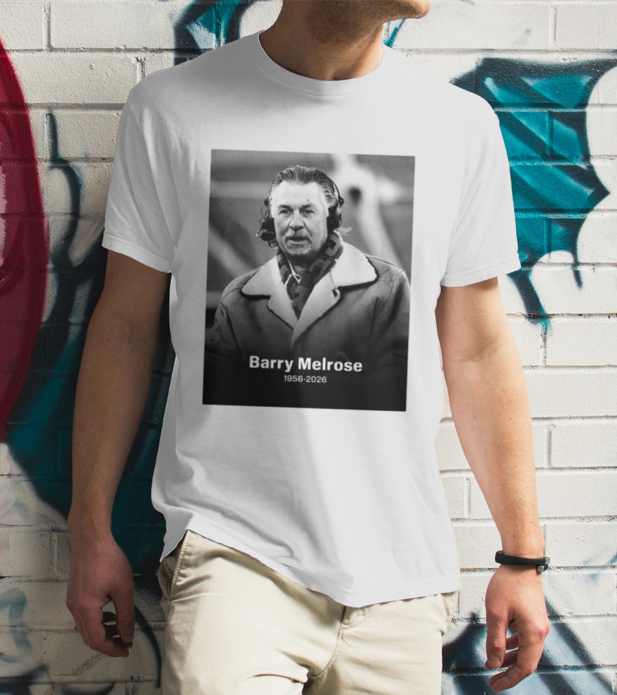 Barry Melrose NHL Player Coach And Analyst 1956 2026 T-Shirt