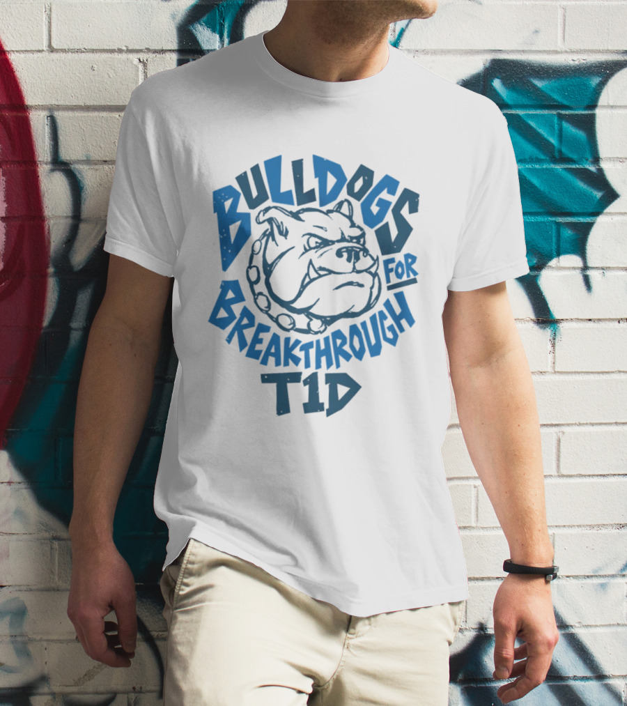 Bulldogs For Breakthrough T1D T-Shirt