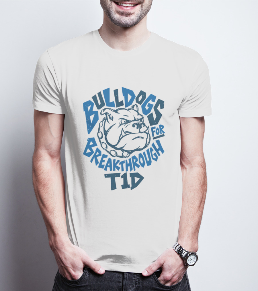 Bulldogs For Breakthrough T1D T-Shirt