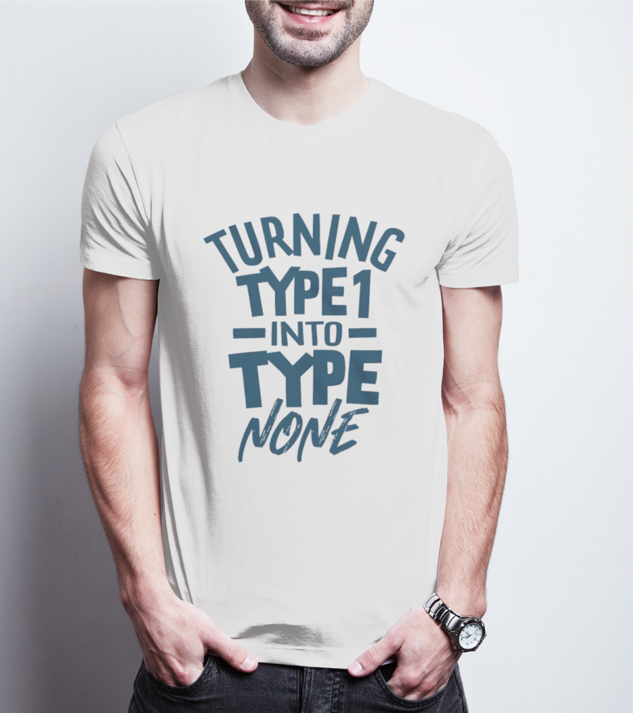 Bulldogs For St. Bernadette Turning Type 1 Into Type None T-Shirt