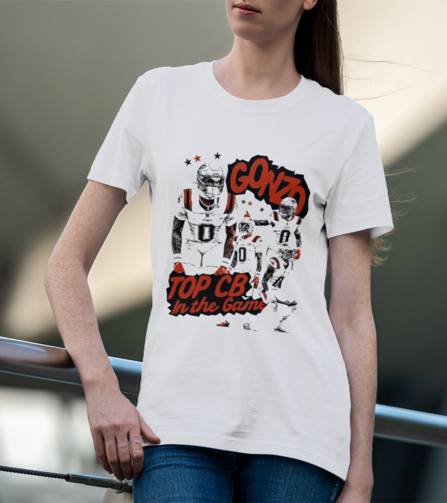 Gonzo Top CB In The Game New England Patriots T-Shirt