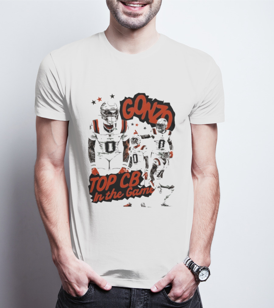 Gonzo Top CB In The Game New England Patriots T-Shirt