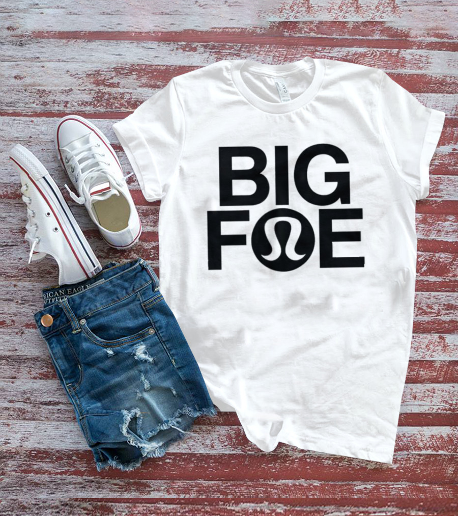 Frances Tiafoe BIG FOE Lululemon Collaboration Reprinted T-Shirt