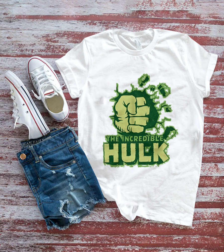 The Incredible Hulk Fist Smash Tunicart T-Shirt