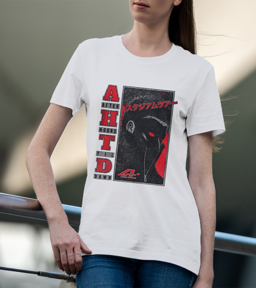 The Weeknd After Hours Til Dawn 2026 Asia Tour Tokyo Japan Pop Up Anime A Asia Tour T-Shirt