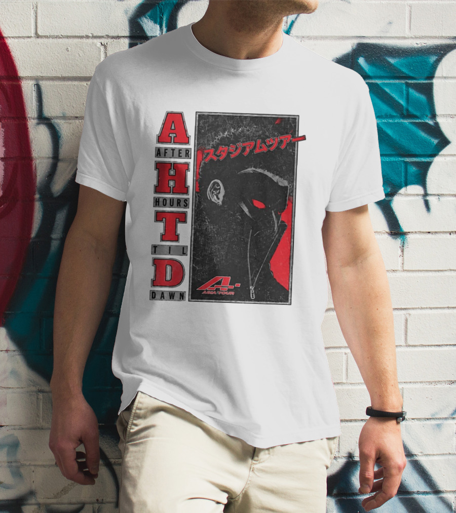 The Weeknd After Hours Til Dawn 2026 Asia Tour Tokyo Japan Pop Up Anime A Asia Tour T-Shirt