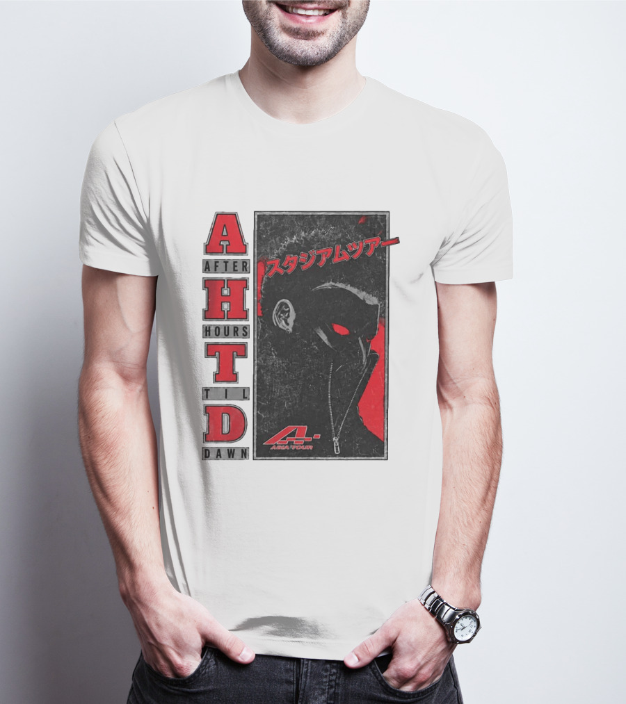 The Weeknd After Hours Til Dawn 2026 Asia Tour Tokyo Japan Pop Up Anime A Asia Tour T-Shirt