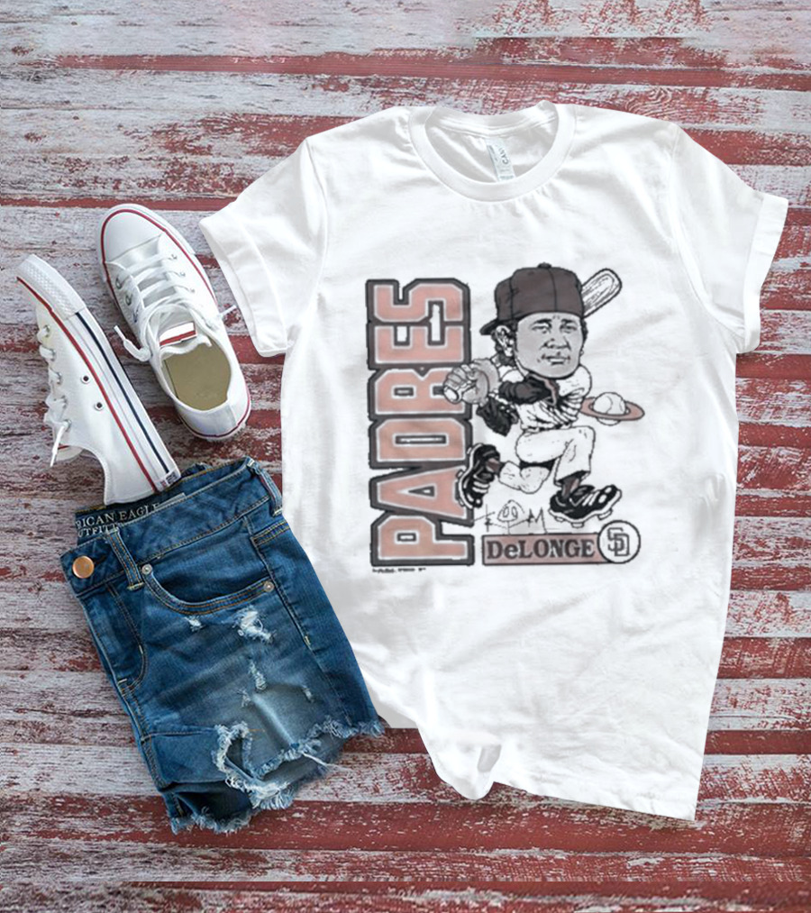 Tts Padres Homage Tom All Star Delonge Baseball Fan T-Shirt