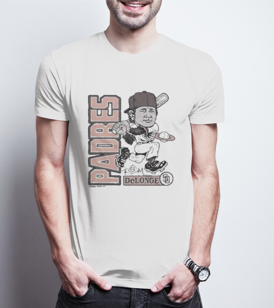 Tts Padres Homage Tom All Star Delonge Baseball Fan T-Shirt