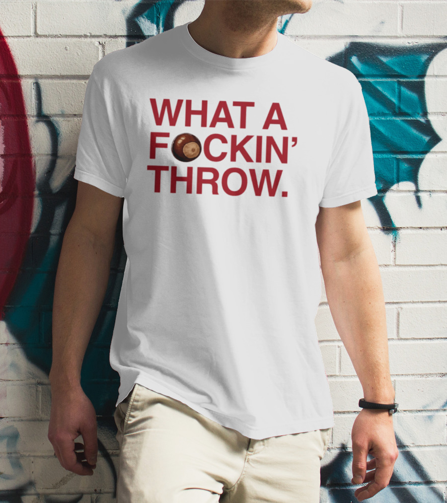 What A Fuckin Throw Elly De La Cruz Baseball T-Shirt