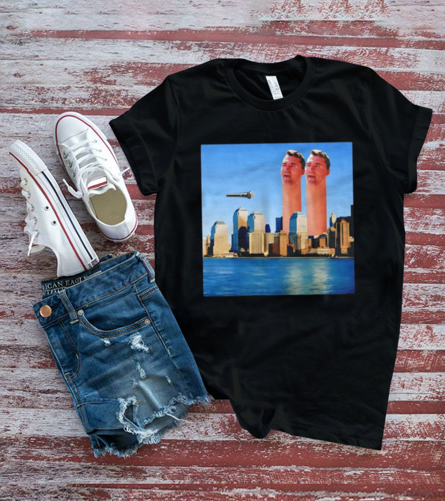 Charlie Kirk These Colors Don't Cum 9/11 Meme Turning Point USA Event T-Shirt