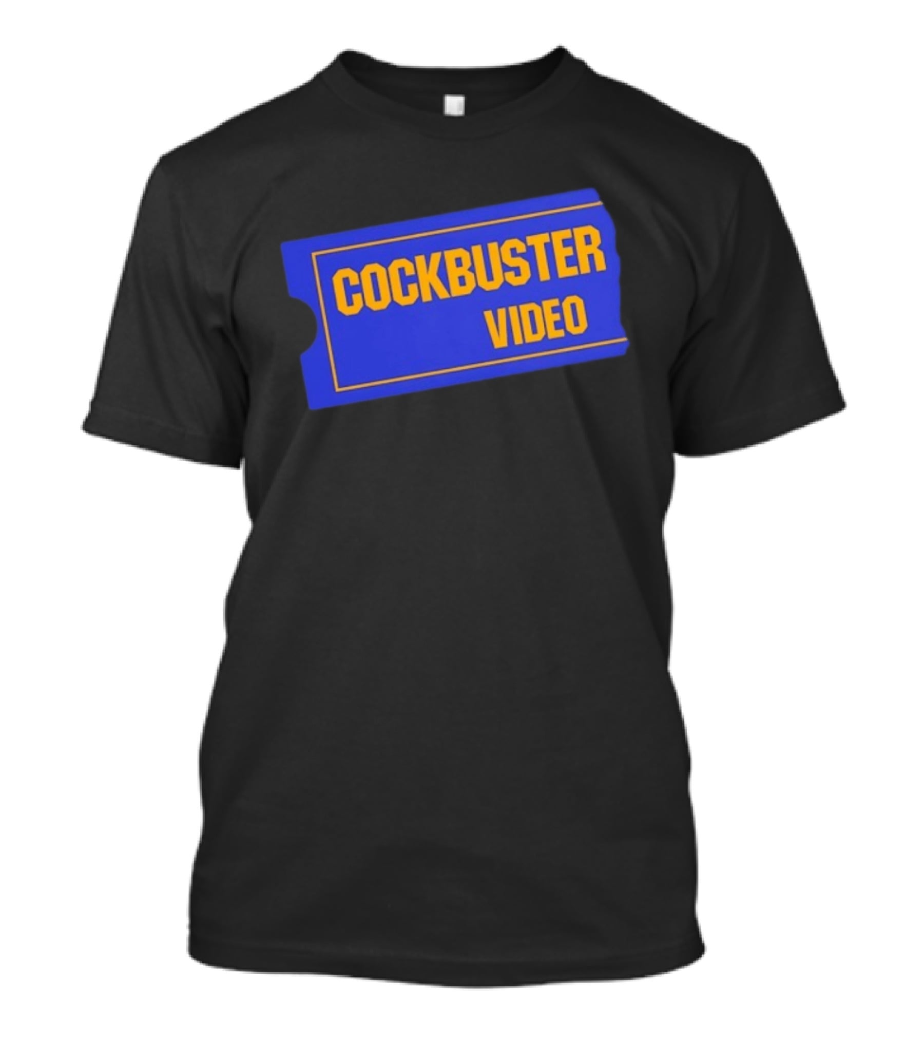 Cockbuster Video 90s Nostalgia Blockbuster T-Shirt