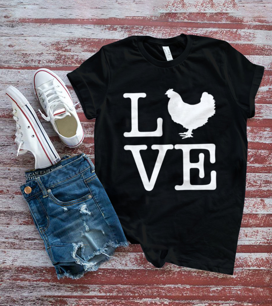 Dallas Cowboys Hunter Luepke Chicken Love T-Shirt