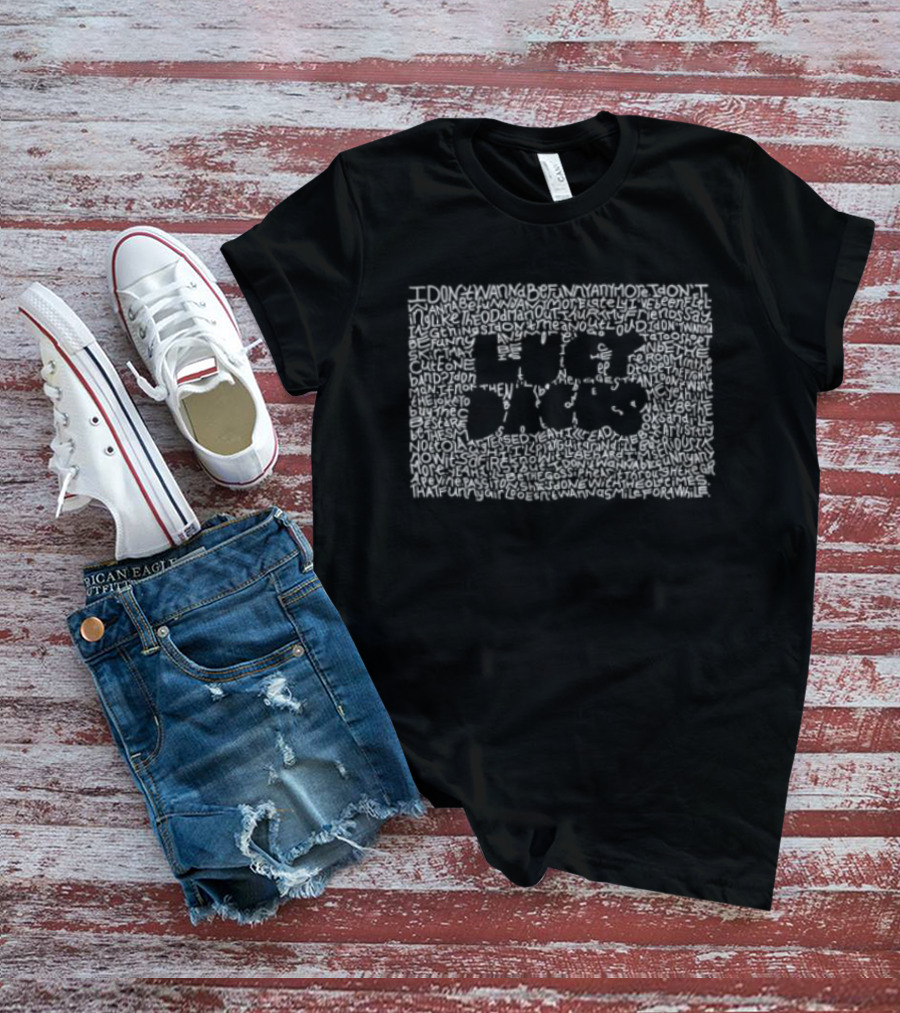 Lucy Dacus Store I Don't Wanna Be Distressed T-Shirt