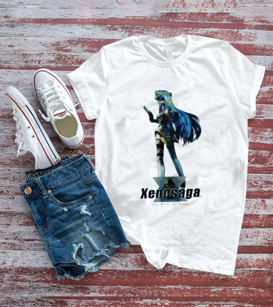 Xenosaga Episode I Der Wille Zur Macht Anime Character Figure T-Shirt