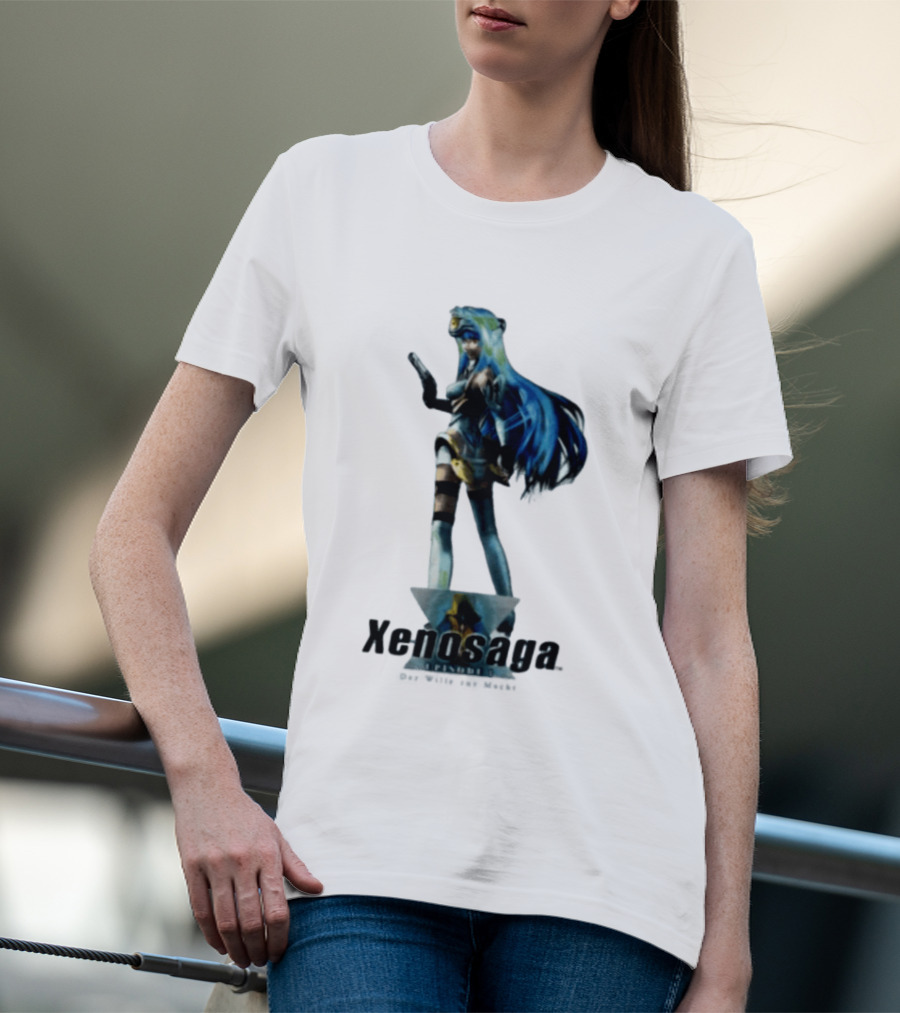 Xenosaga Episode I Der Wille Zur Macht Anime Character Figure T-Shirt