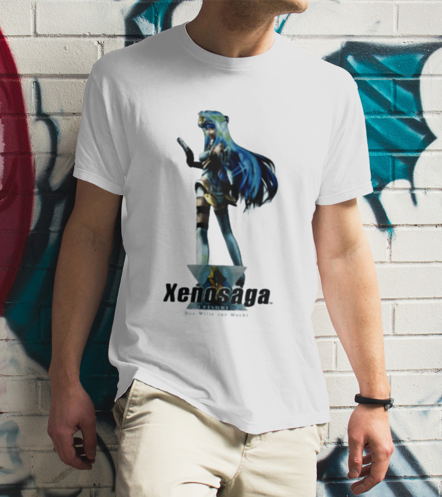 Xenosaga Episode I Der Wille Zur Macht Anime Character Figure T-Shirt