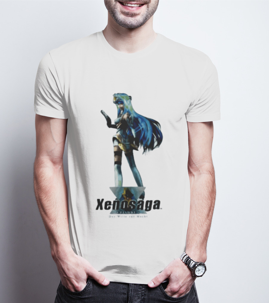 Xenosaga Episode I Der Wille Zur Macht Anime Character Figure T-Shirt