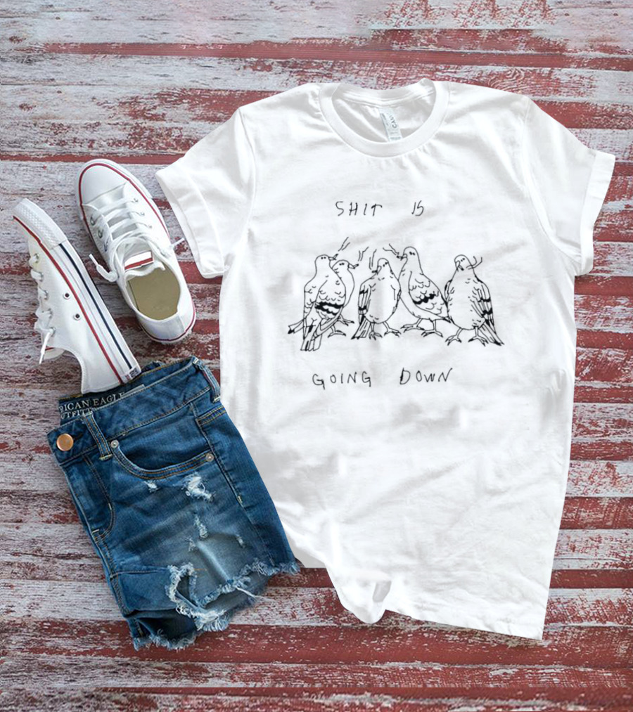 Smoking Pigeons Shit Is Going Down T-Shirt