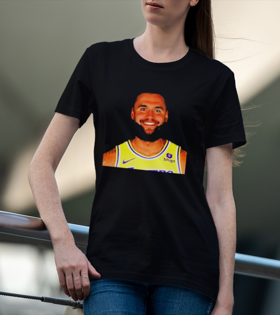 Charlie Kirk And LeBron James Los Angeles Lakers Basketball Meme T-Shirt