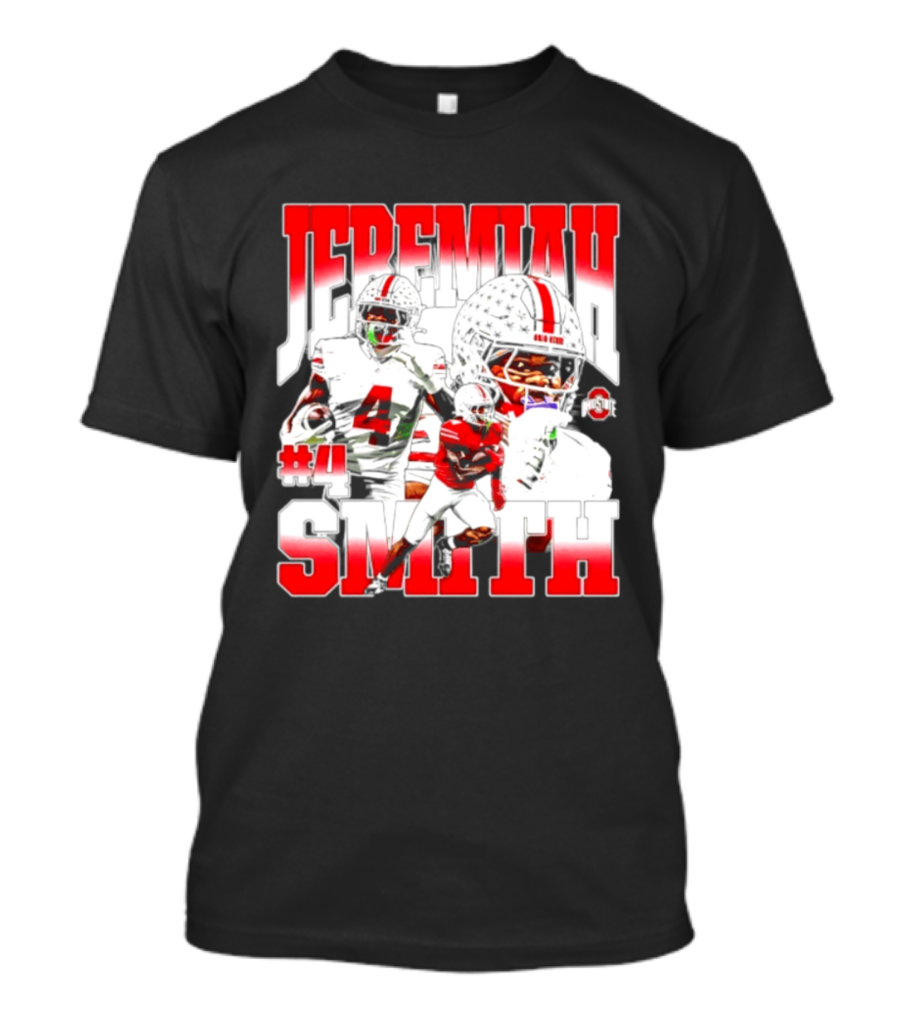 Jeremiah Smith Ohio State Buckeyes 4 NCAA Football Player T-Shirt
