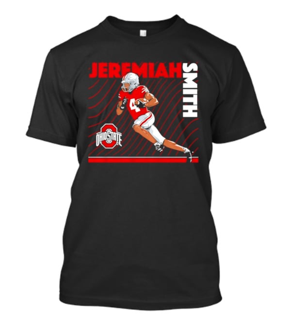 Jeremiah Smith Ohio State Buckeyes Neon Nights NCAA Football T-Shirt