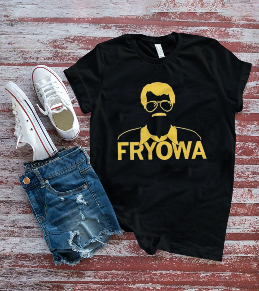 FRYOWA Yellow Mustache Glasses Black Snug Small T-Shirt